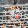 simbolična, nogomet, nogometno-igrišče, prazno, zapuščeno, žoga, igra, gol