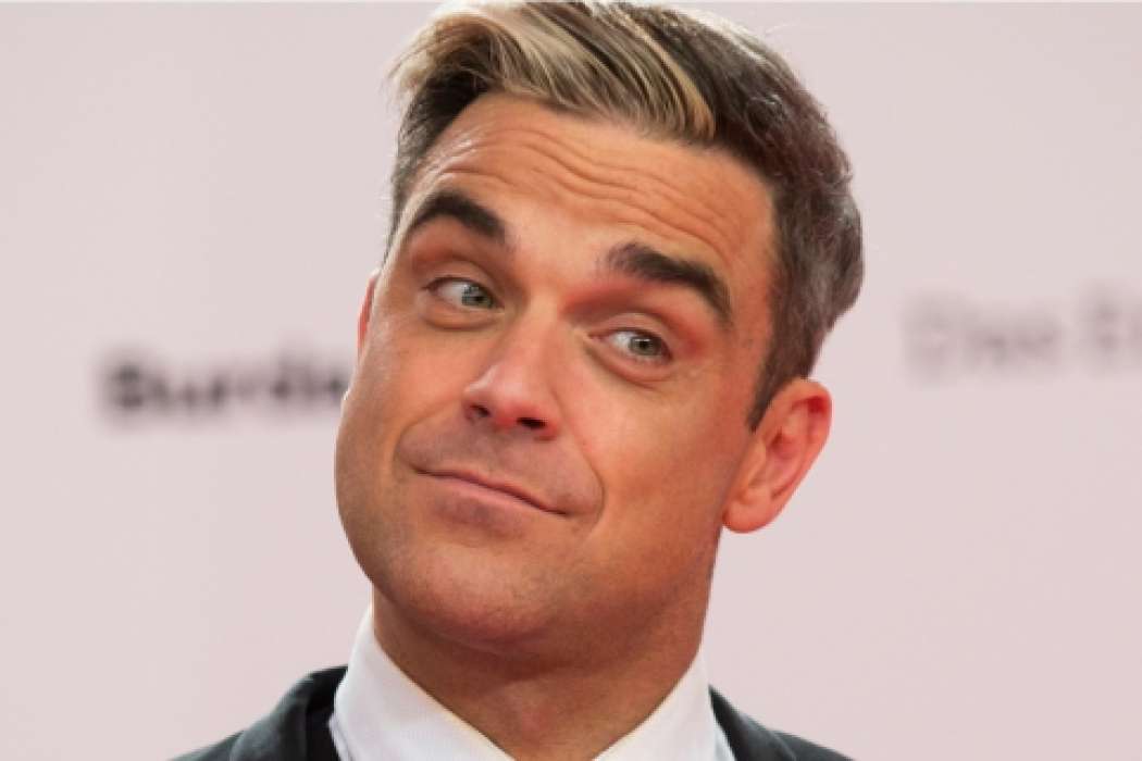 Slavni britanski glasbenik Robbie Williams