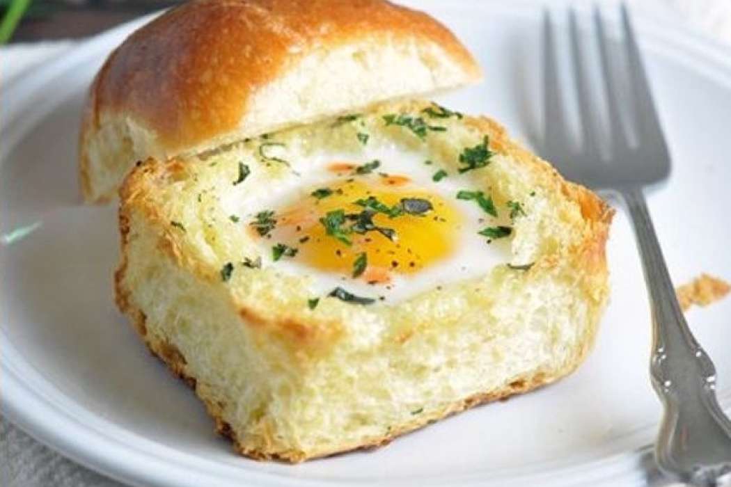 kruh, jajca