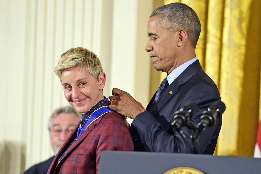 Barack Obama, Ellen DeGeneres