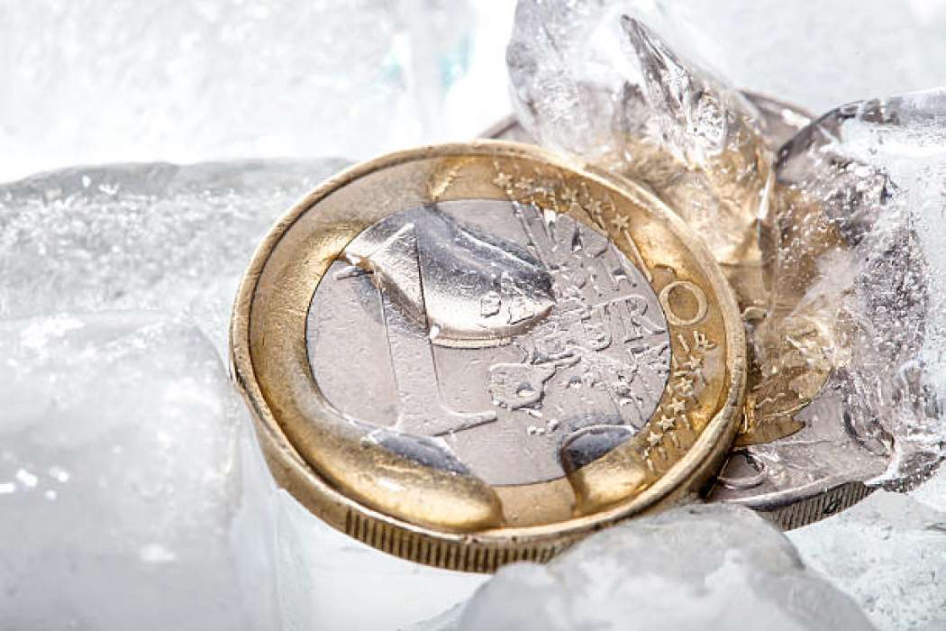 euro na ledu