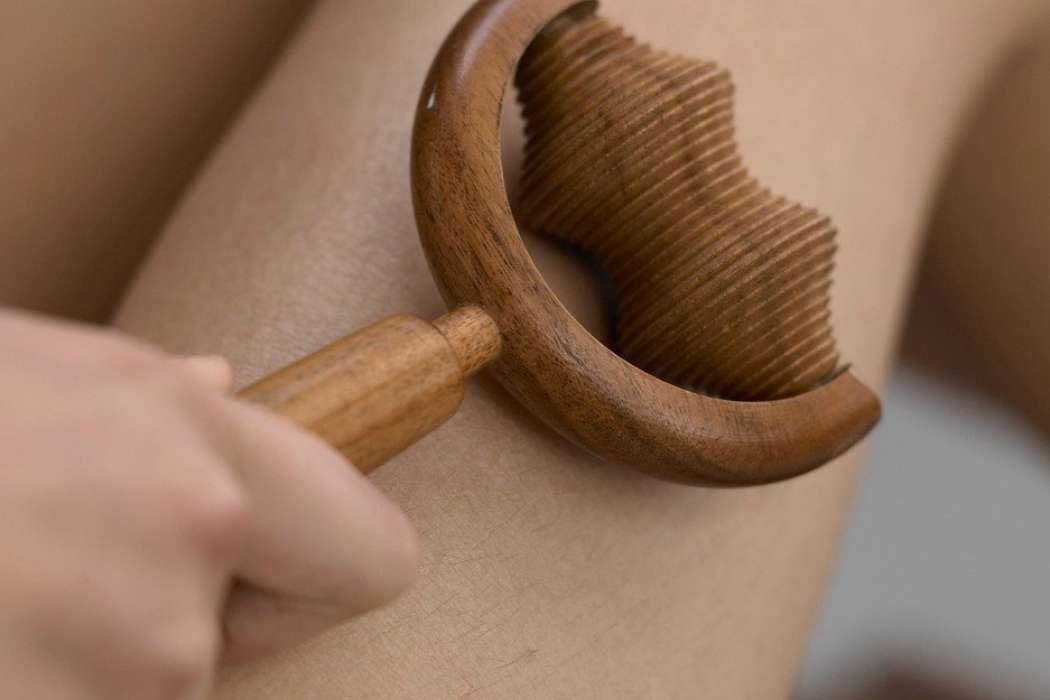 masaža - leseni valček