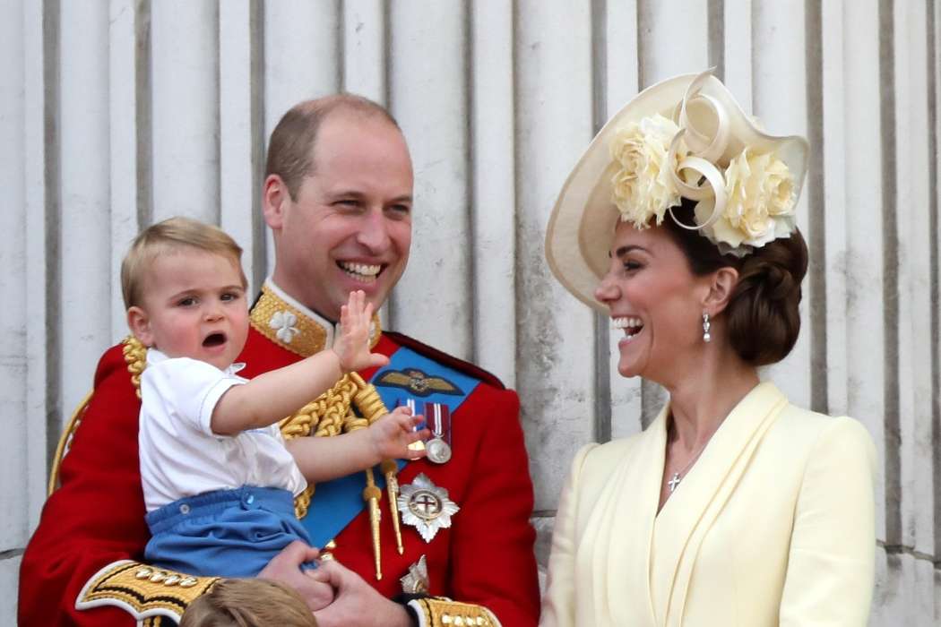 Kate Middleton, princ William, princ Louis