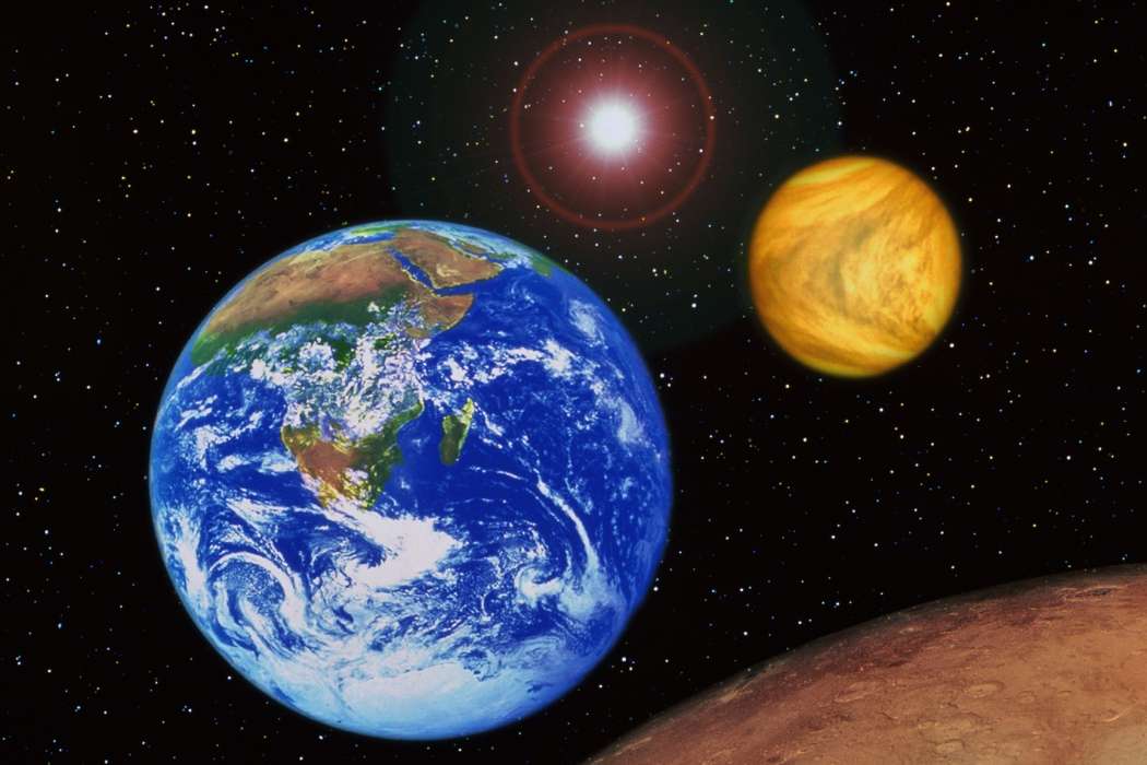 Zemlja, Mars, Venera