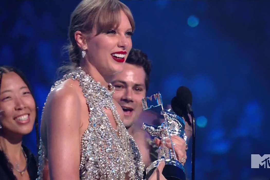 Taylor Swift je na nagrade očitno že navajena ..
