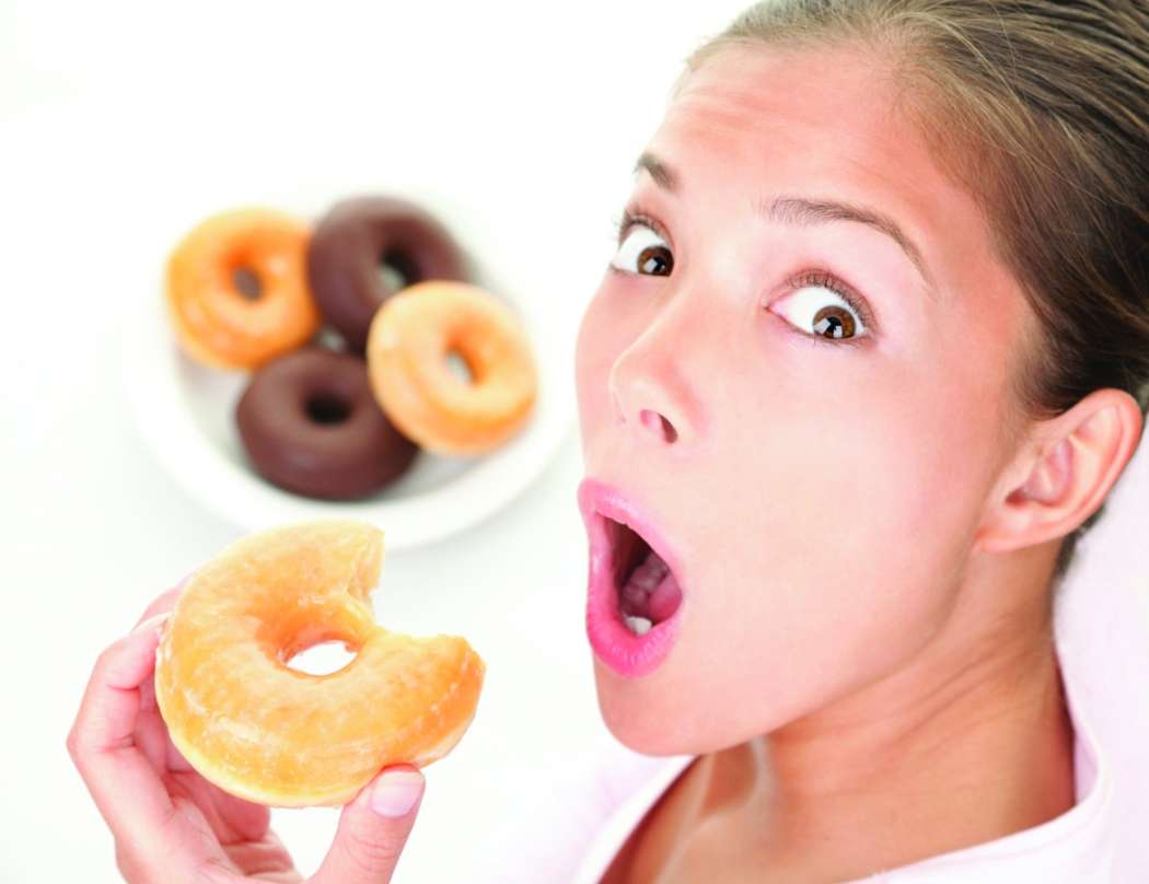 girl-surprise-eating-donut