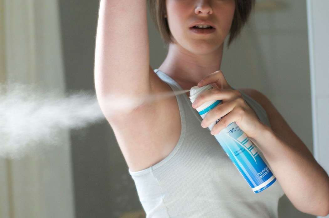 uporaba deodoranta