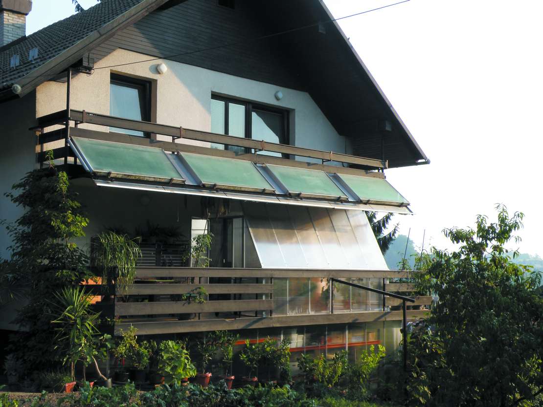 naravno Neuporabni balkon je postal najbolj pomemben del hiše