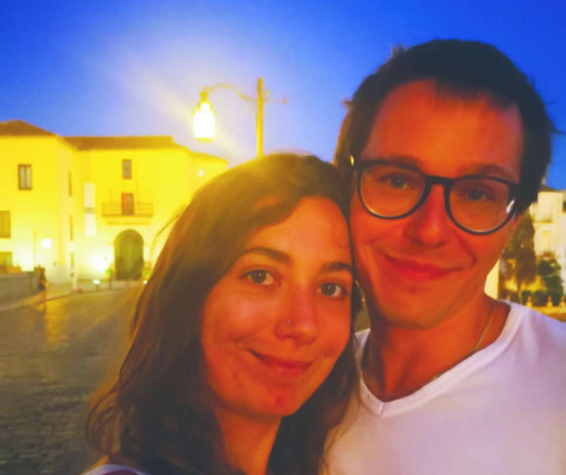 Roberta Fiorentini in Slovenec Gasper Vidic