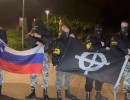 To pravi policija o neonacistih, ki grozijo migrantom v Ljubljani