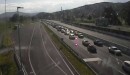 log pri brezovici, zastoj, 2.6.2019