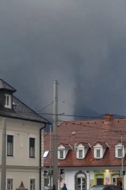 Video: Tornado na območju Gradca prestrašil prebivalce