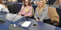 Dijaki Ekonomske in trgovske šole Brežice na študijskem obisku v Evropskem parlamentu