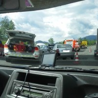 prometna nesreča na štajerski avtocest