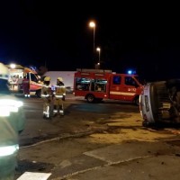 Nesreča, gasilci, Ptujska cesta, Maribor