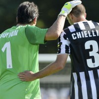 Buffon in Chiellini