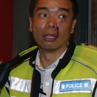 hongkong protesti nemiri policija policist kitajska