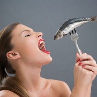 riba ženska hrana morje zdravje tony