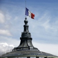 zastava francija žalovanje