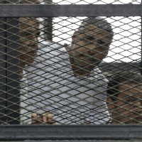 Peter Greste, Mohamed Fahmy Fahmi, Baher Mohamed, al jazeera, egipt, zapor