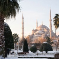Istanbuls sneg