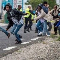 Calais, begunci, migranti