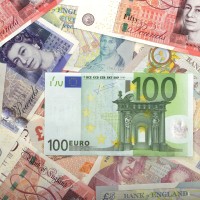 denar bankovci britanski funt evro euro