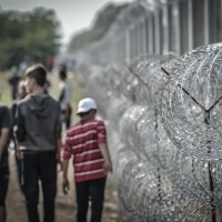 Madžarska meja ograja bodeča žica