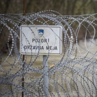 meja, žičnata ograja, slovenija-hrvaška