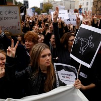 ženske protest poljska