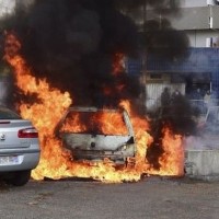 Francija zažig avtomobilov