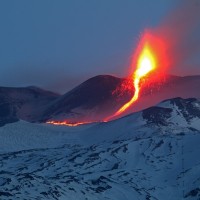 ognjenik vulkan etna
