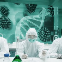 DNK, laboratorij, znanstveniki