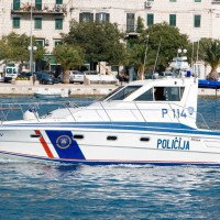 čoln, hrvaška policija