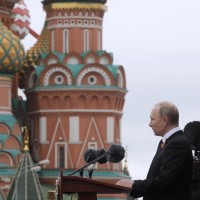 Vladimir Putin, Moskva, Dan zmage, vojaška parada