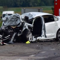 prometna nesreča, Rogašovci, voznika umrl, izmaličeno truplo