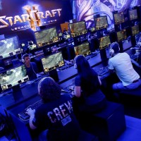 starcraft, računalniška igra, lan party