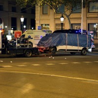 Barcelona, teroristični napad, kombi