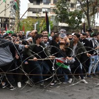 bejrut, protest