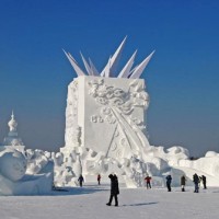 sneg, Kitajska, Harbin