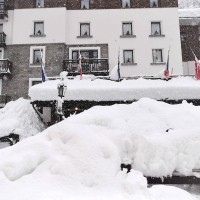 Sneg, Cervinia, 8. in 9. januar 2018
