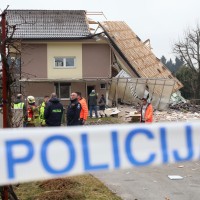 Mlaka pri Kranju, eksplozija, porušena hiša