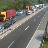 Štajerska avtocesta 23. april 2018