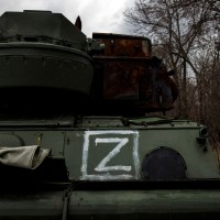 ruska vojska, ruski tank, črka Z