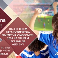 Nogometna evforija je zajela tudi nakupovalno destinacijo ALEJO