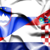 slovenska in hrvaska zastava