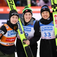 Nika Prevc, Silje Opseth in Yuki Ito 24 pm