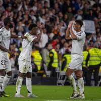 Antonio Rüdiger, Vinicius Junior, Jude Bellingham (Real Madrid)