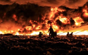 V požaru na letališču v Levcu za dva milijona evrov škode