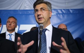 Predsednik HDZ Plenković zagotavlja oblikovanje stabilne vlade